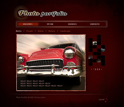 Website Template #21836