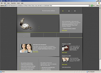 Website Template #21926