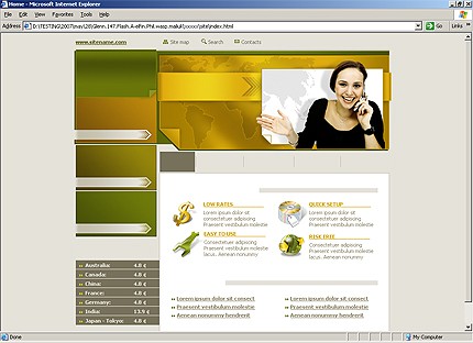 Website Template #21931