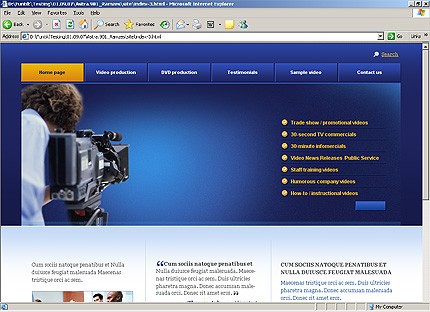 Website Template #21980