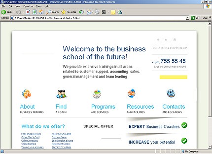 Website Template #21991