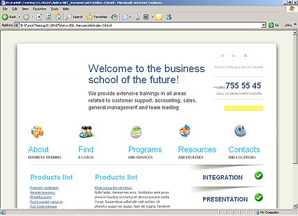 Website Template #21991