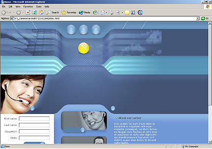 Website Template #2201