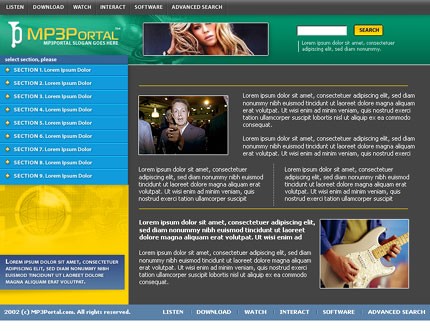 Website Template #2211
