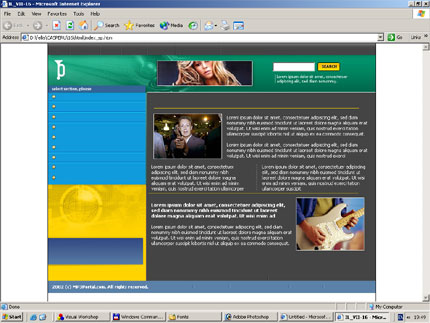 Website Template #2211