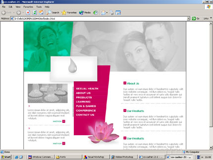 Website Template #2215