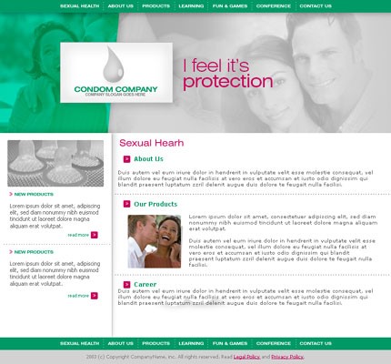 Website Template #2215