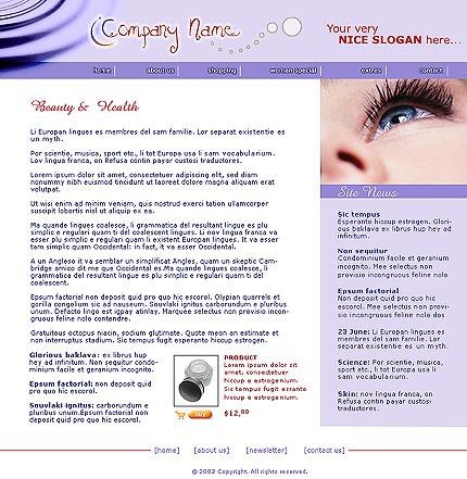 Website Template #2220