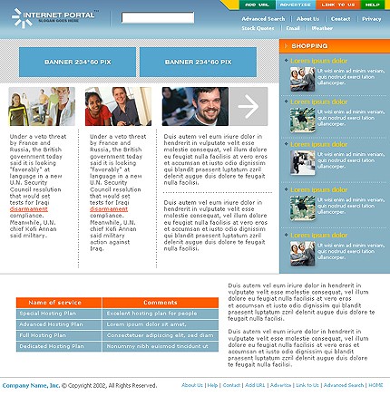 Website Template #2223