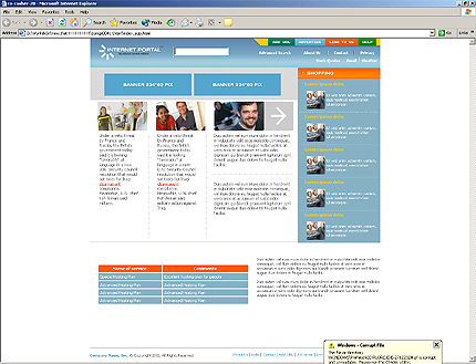 Website Template #2223