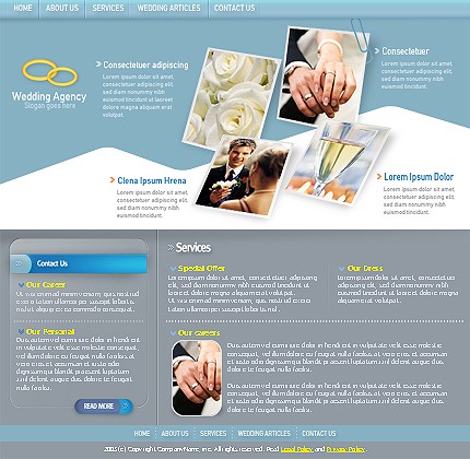 Website Template #2234