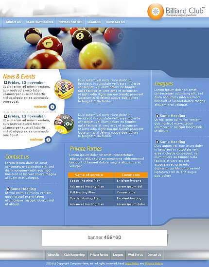 Website Template #2240