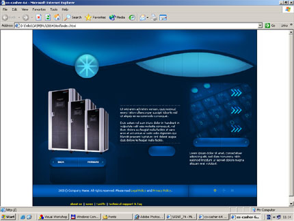 Website Template #2245
