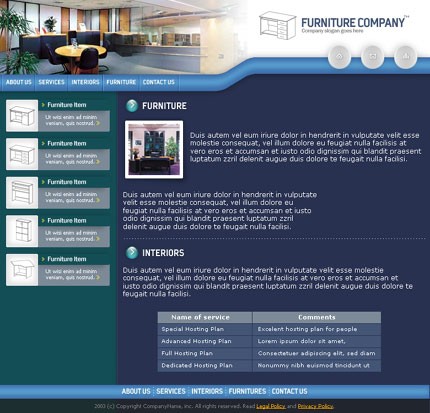 Website Template #2246