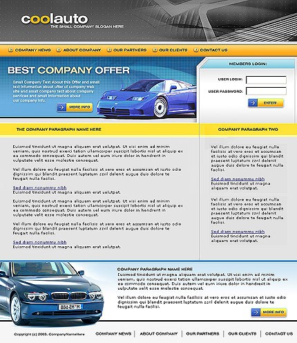 Website Template #2257