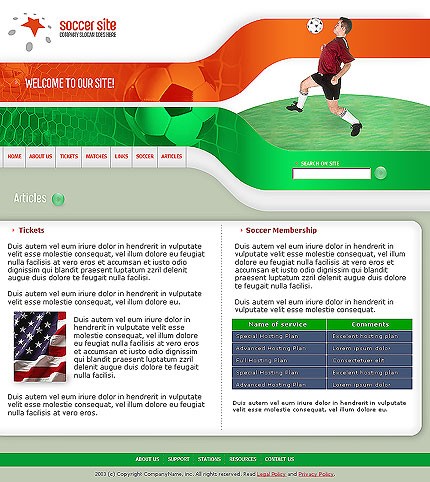 Website Template #2259