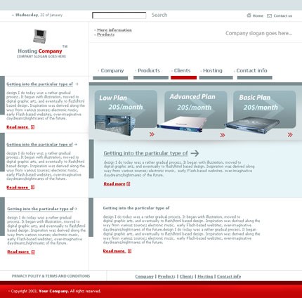 Website Template #2266