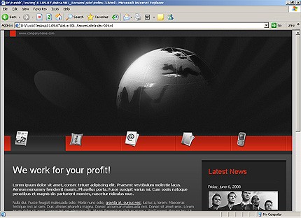 Website Template #22022