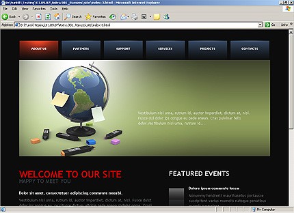 Website Template #22028