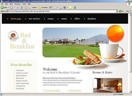Website Template #22056