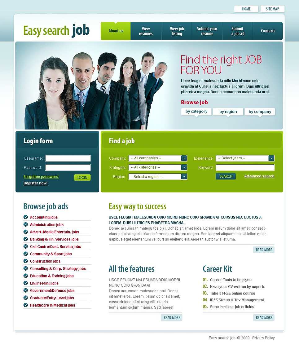 template-formats-form-download-free-free-job-portal-website