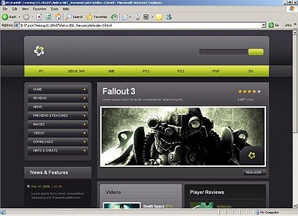 Website Template #22061