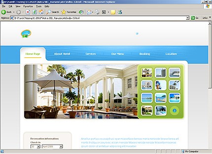 Website Template #22074