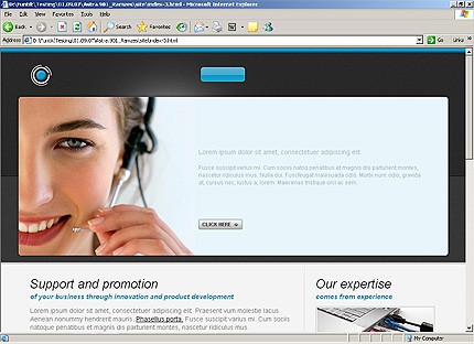 Website Template #22116
