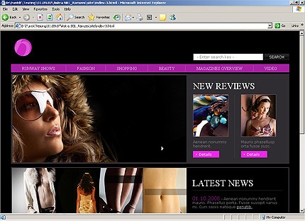 Website Template #22118