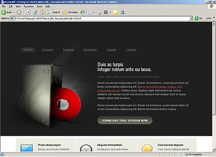 Website Template #22144