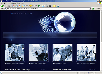Website Template #22173
