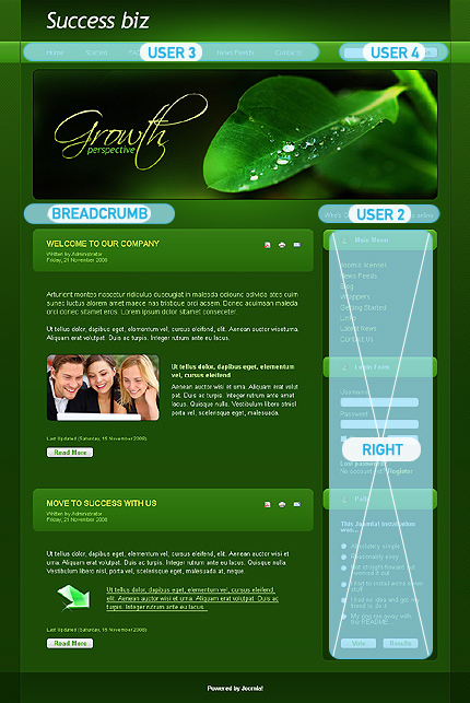 Website Template #22182