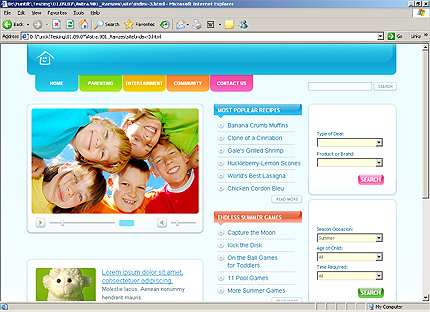 Website Template #22249