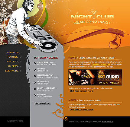Website Template #22256