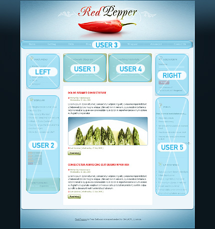 Website Template #22260