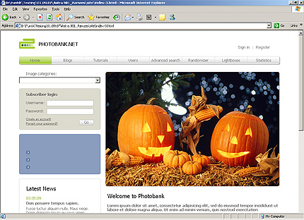Website Template #22278