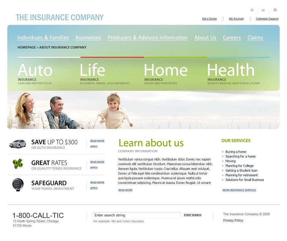 30+ Best Insurance WordPress Themes of 2017