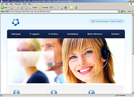 Website Template #22287