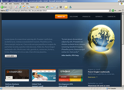 Website Template #22299