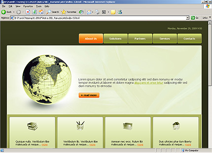 Website Template #22300