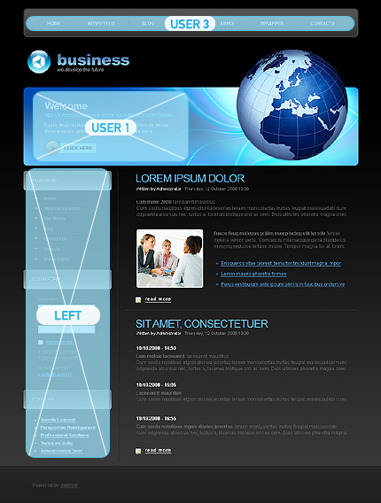 Website Template #22337