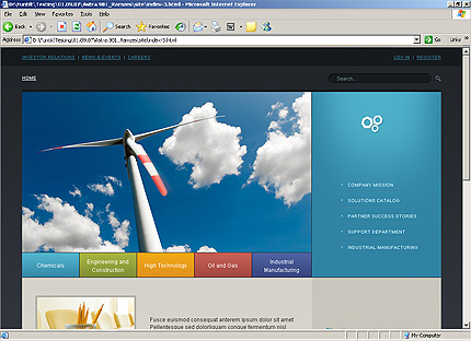 Website Template #22344