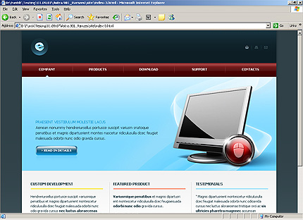 Website Template #22363