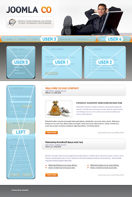 Website Template #22386