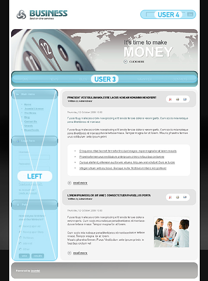 Website Template #22387