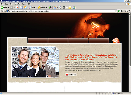 Website Template #22425