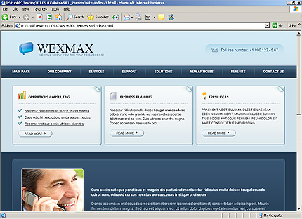 Website Template #22430
