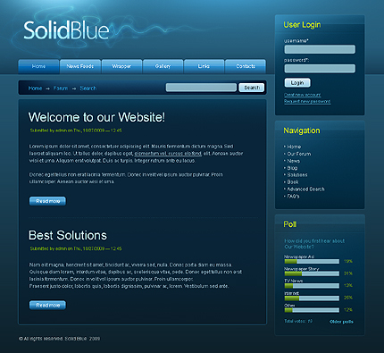 Website Template #22436