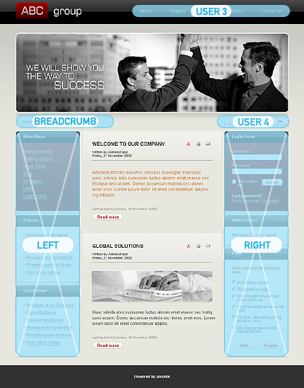 Website Template #22438