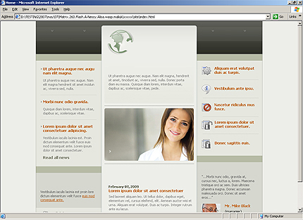 Website Template #22463
